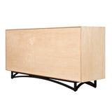 Swirl Rattan Console Table
