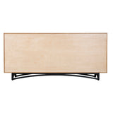 Swirl Rattan Console Table