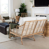 Ready To Ship - Luna Loveseat in Natural