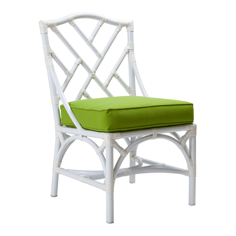 Chippendale Outdoor Dining Side Chair-Outdoor Dining Chairs-David Francis