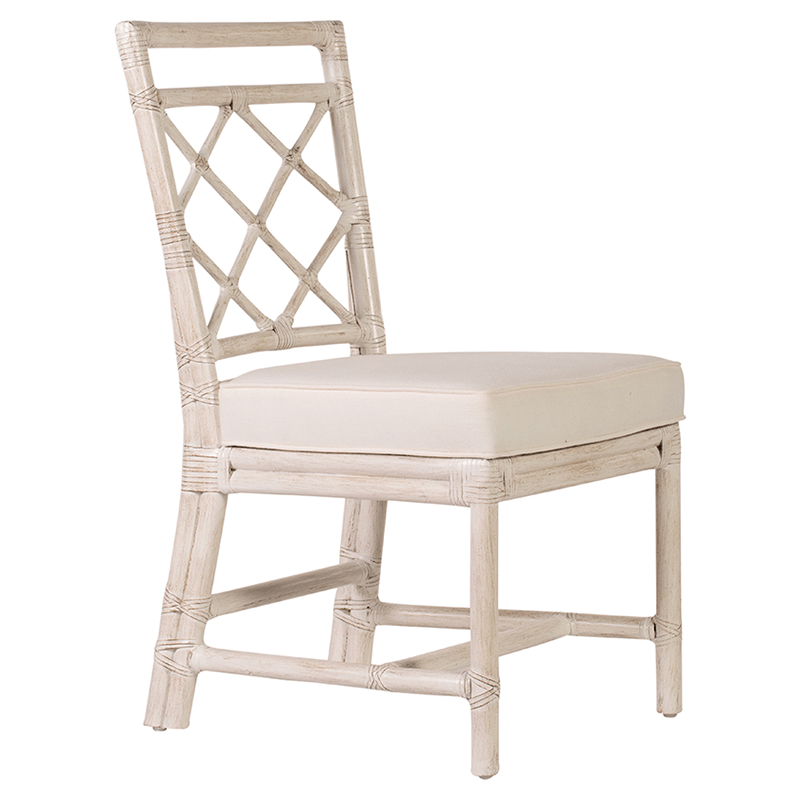 X & Diamond Side Chair-Dining Chairs-David Francis