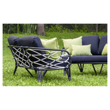 St. Tropez Loveseat-Outdoor Loveseats-David Francis