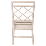X & Diamond Side Chair-Dining Chairs-David Francis