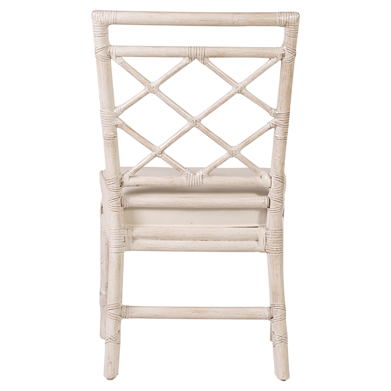 X & Diamond Side Chair-Dining Chairs-David Francis