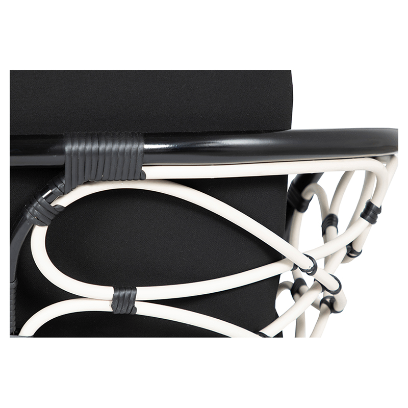 St. Tropez Loveseat-Outdoor Loveseats-David Francis