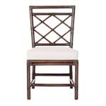 X & Diamond Side Chair-Dining Chairs-David Francis