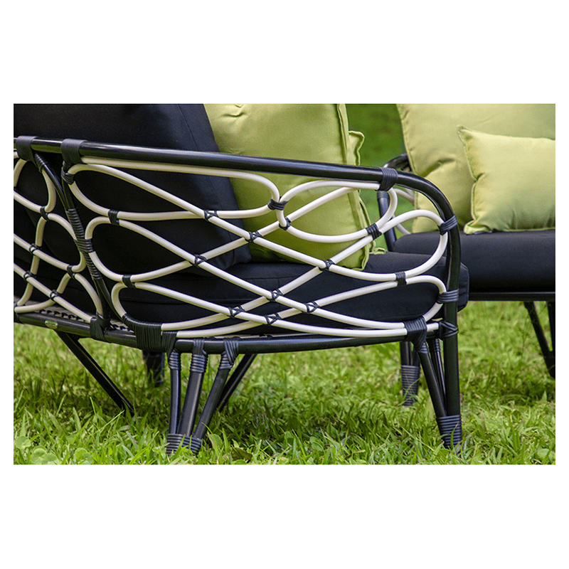 St. Tropez Loveseat-Outdoor Loveseats-David Francis