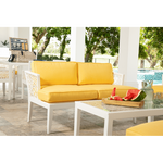 Quick Ship! Mykonos Coffee Table-Outdoor Occasional Tables-David Francis