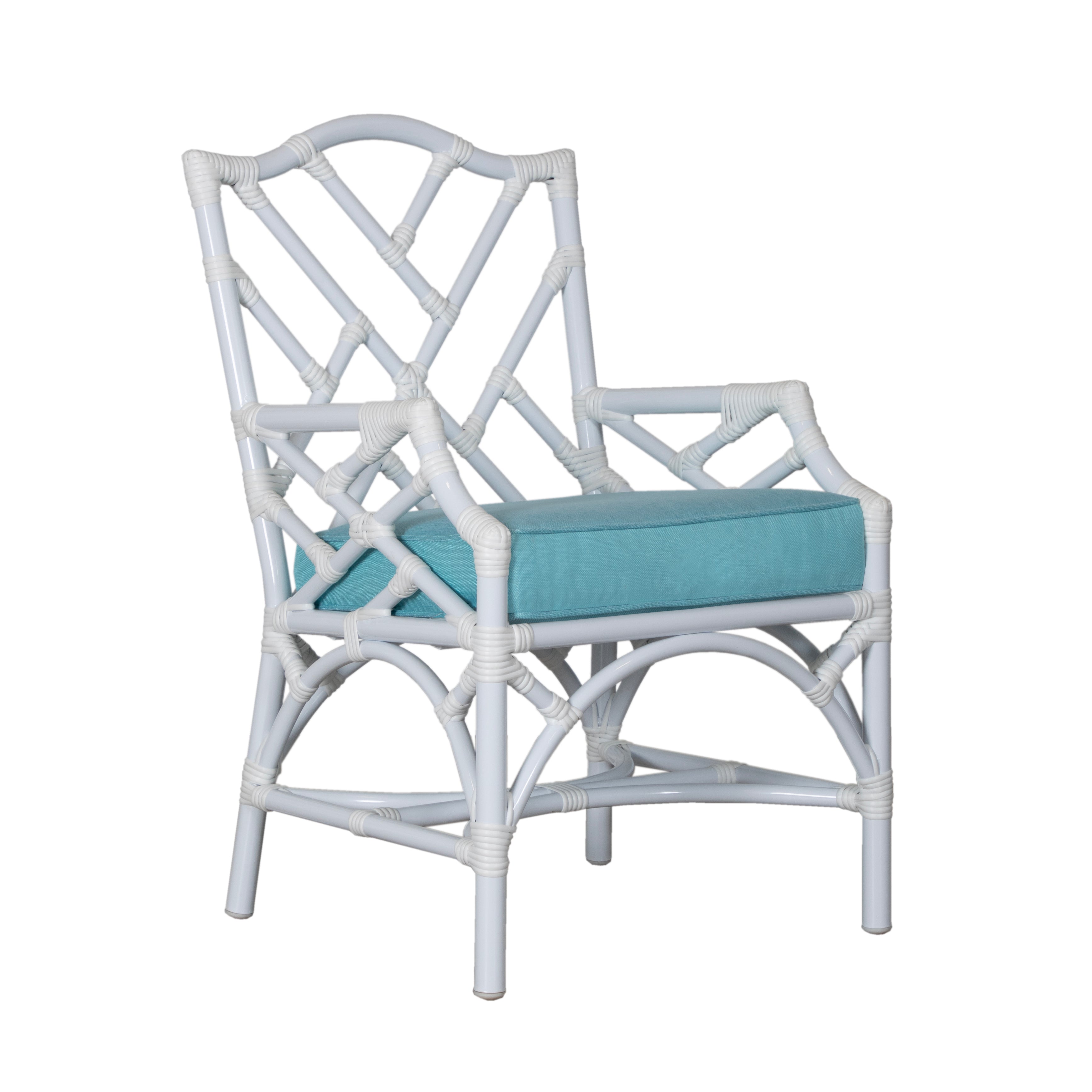 David Francis - Chippendale Outdoor Dining Armchair – David