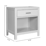 Capri One-Drawer Nightstand