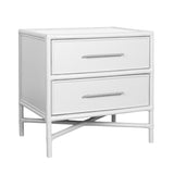 Verona Two-Drawer Nightstand