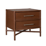 Verona Two-Drawer Nightstand