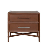 Verona Two-Drawer Nightstand