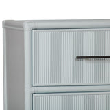 Ready To Ship - Juno Four-Drawer Dresser in Seaside Blue