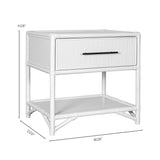 Juno One-Drawer Nightstand
