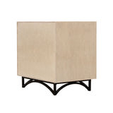 Swirl Rattan Nightstand