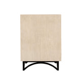 Swirl Rattan Nightstand