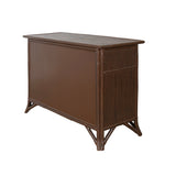 Pencil Rattan Six-Drawer Dresser