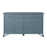 Pencil Rattan Nine-Drawer Dresser