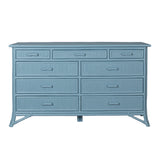 Pencil Rattan Nine-Drawer Dresser