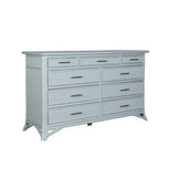 Pencil Rattan Nine-Drawer Dresser