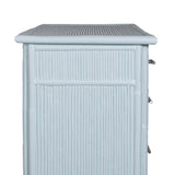 Pencil Rattan Nine-Drawer Dresser