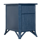 Pencil Rattan One-Drawer Nightstand