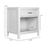 Banyan One-Drawer Nightstand