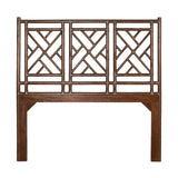 Ready To Ship - Chippendale Double Headboard in Walnut