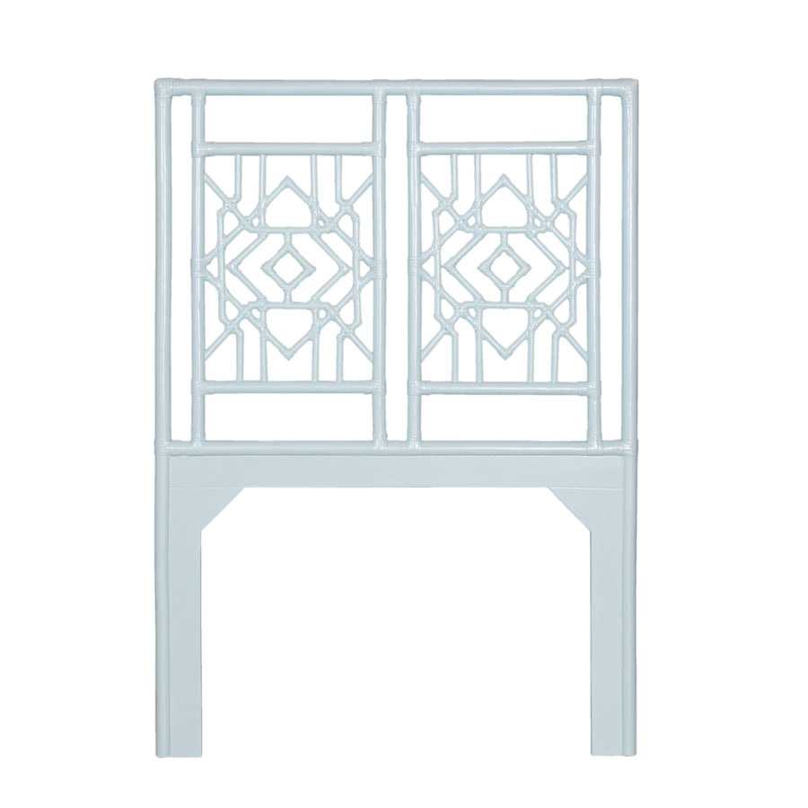 Ready To Ship - Tulum Twin Headboard In Seaside Blue
