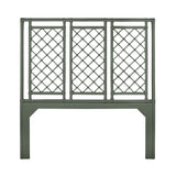 X & Diamond Headboard