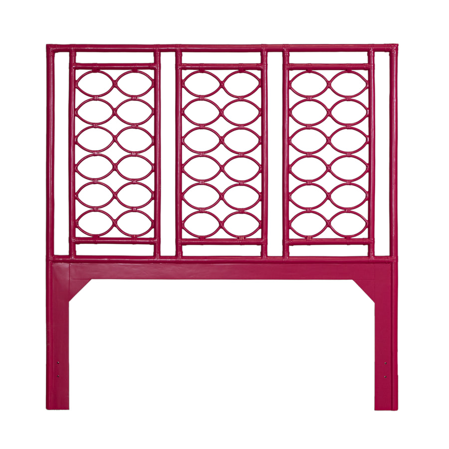 Ready To Ship - Infinity Queen Headboard in Hibiscus Pink