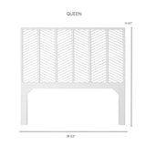 Ready To Ship - Liam Queen Headboard in Seaside Blue