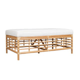 Ready To Ship - Luna Cocktail Ottoman in Natural