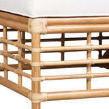 Ready To Ship - Luna Cocktail Ottoman in Natural