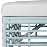 Ready To Ship - Luna Cocktail Ottoman in Seaside Blue
