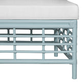 Ready To Ship - Luna Cocktail Ottoman in Seaside Blue