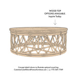 Lillian Cocktail Ottoman
