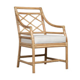 Ready To Ship - X & Diamond Armchair in Natural