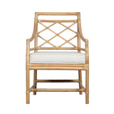 Ready To Ship - X & Diamond Armchair in Natural