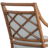 X & Diamond Armchair