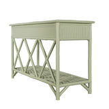 Pencil Rattan Console Table