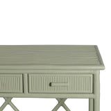 Pencil Rattan Console Table