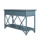 Pencil Rattan Console Table