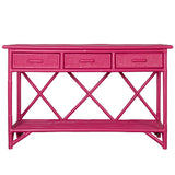 Pencil Rattan Console Table