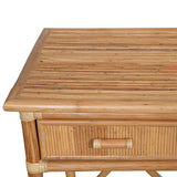 Pencil Rattan Console Table