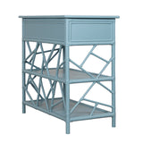 Ready To Ship - Tiffany End Table in Azul