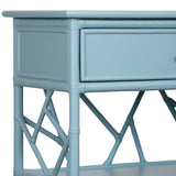 Ready To Ship - Tiffany End Table in Azul