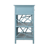 Ready To Ship - Tiffany End Table in Azul