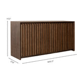 Ready To Ship - Nova Console Table in Bourbon
